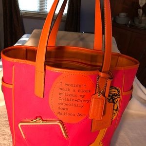 Coach “Cashin Carry” Tote